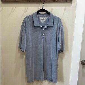 Men's Adidas Gray Polo Shirt
